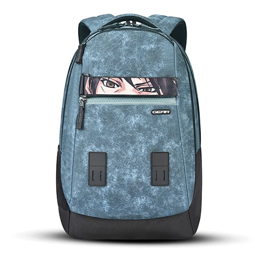 Gear Manga 19/30L Large Water Resistant School Bag | Casual Backpack | Daypack | Travel Backpack | Kids Bag for Boys/Girls (Blue - Blue)