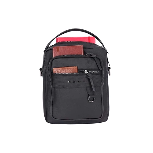 ELITE FAUX LEATHER SLING 4L (BLACK-BLACK)
