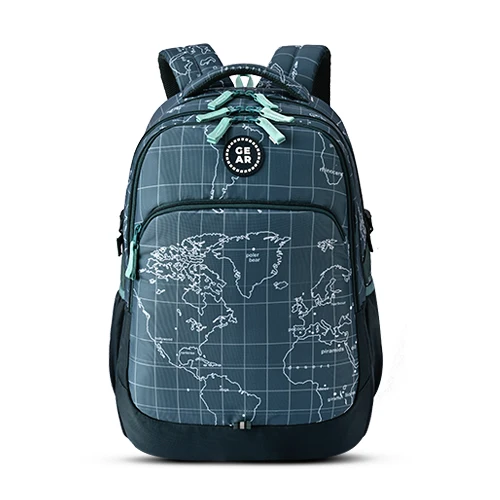 Globe Trotter Backpack 19 Inch (Green-Mint)