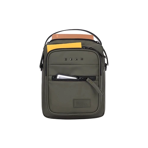 MODUS FAUX LEATHER SLING 4L (OLIVE-BLACK)