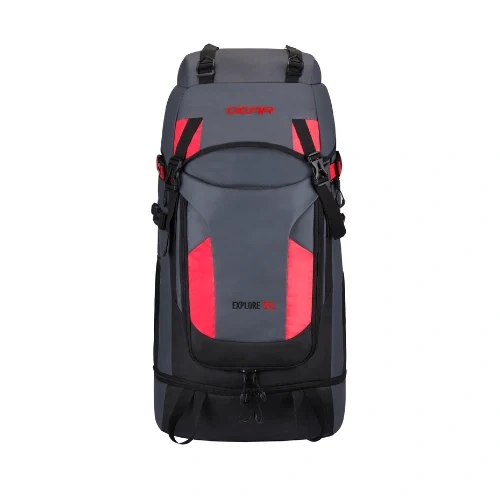 EXPLORE RUCKSACK 75L (GREY-RED)
