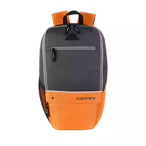Superior XL 17L Backpack with Shoe Pocket (Grey-Orange)