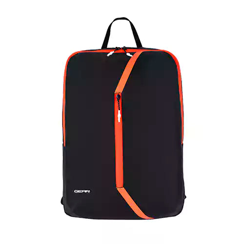 Gear Lite 15L Small Water Resistant Backpack (Black/Neon Orange)
