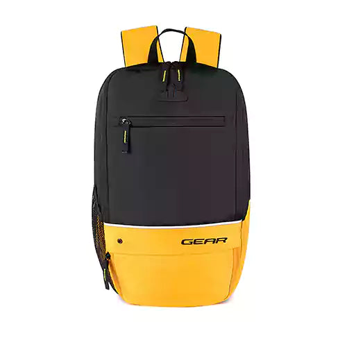 Superior XL 17L Backpack with Shoe Pocket (Black-Yellow)
