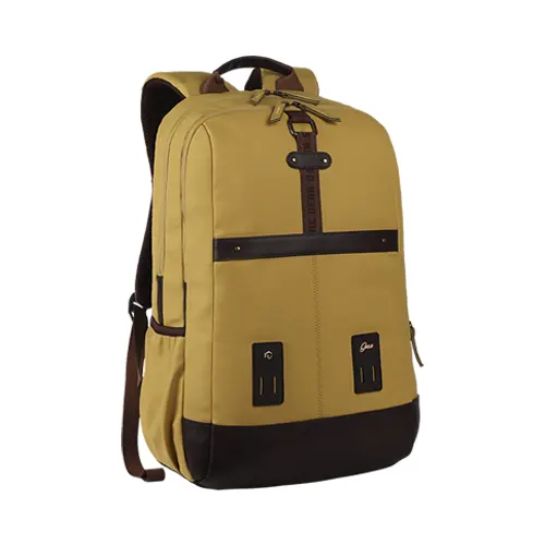Gear Classic Anti Theft Faux Leather 31L (Yellow-Brown)