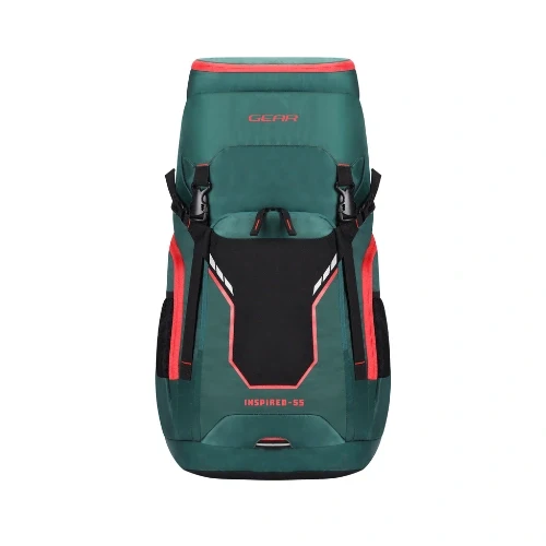 INSPIRED RUCKSACK 55L (GREEN - BLACK)