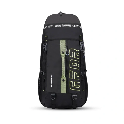 NAVIGATOR RUCKSACK 55L (BLACK - GREEN)