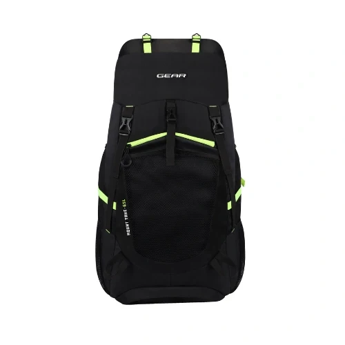 HIKER RUCKSACK 72L (BLACK-GREEN)