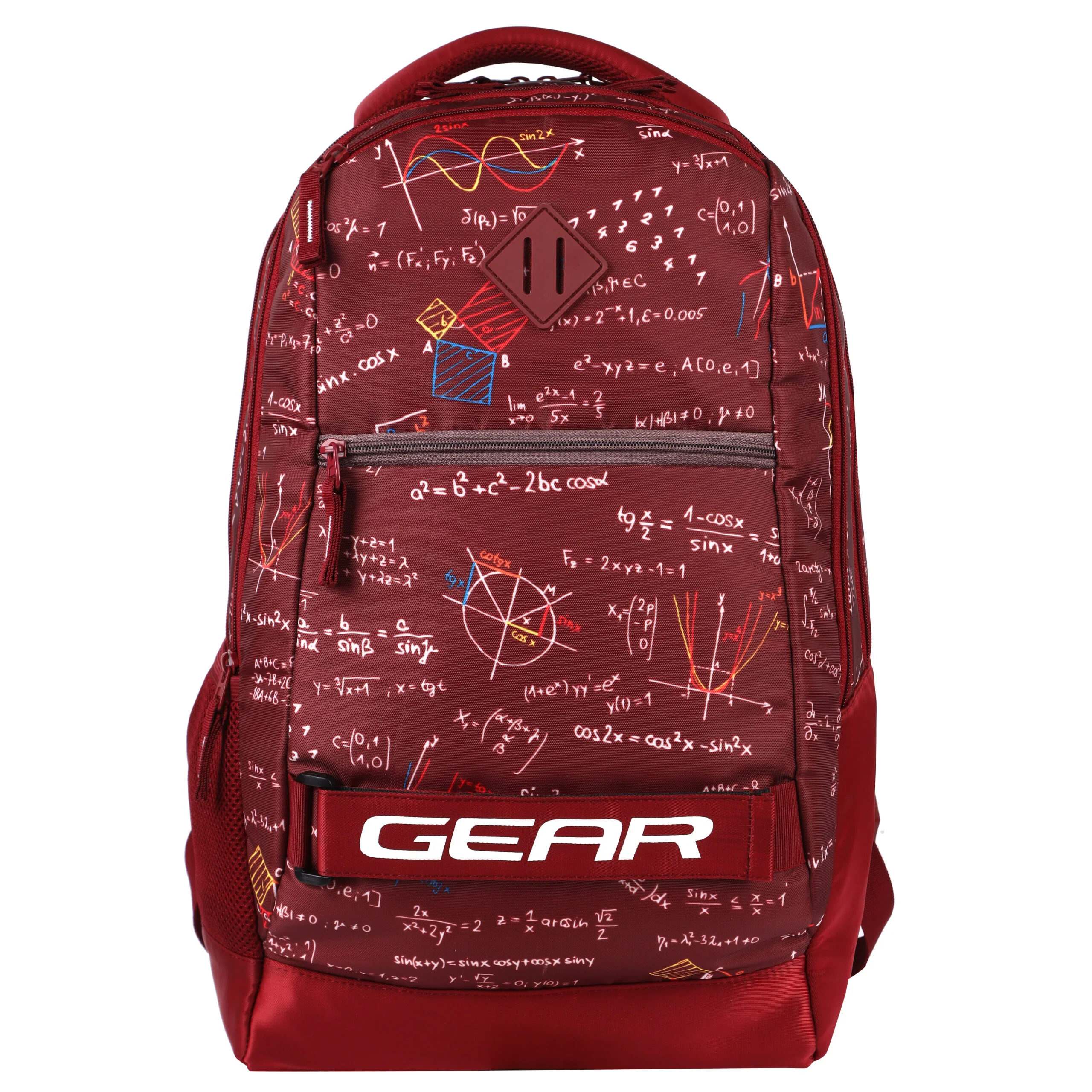 Gear Calculus 34L Backpack With Raincover (Maroon)