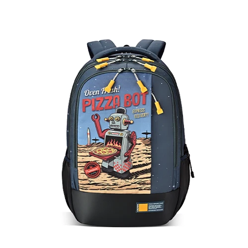 Fiction 2 Backpack 17 Inch (Blue-Yellow)