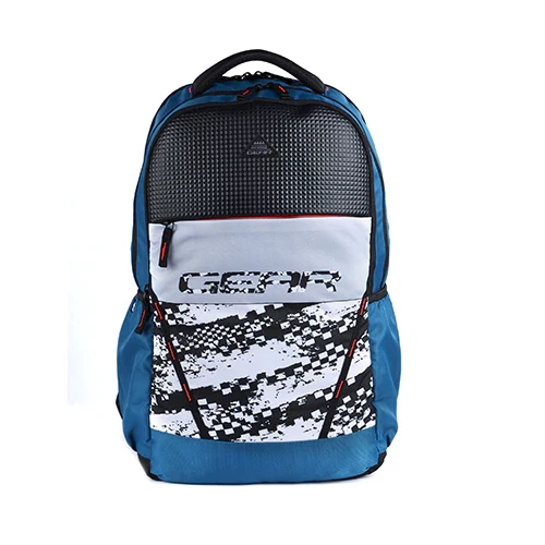 Gear School 04 38L School/College Backpack (Moroccan Blue ?C Black)